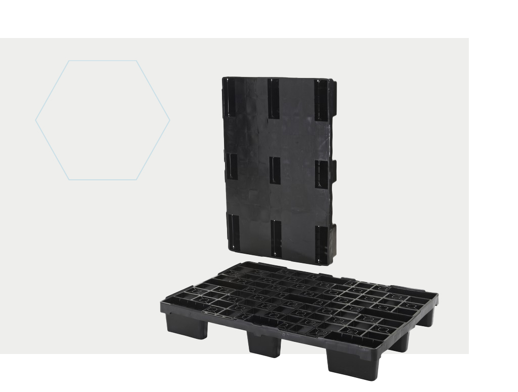 Plastic pallets 1140x760 GammaWopla & SmartFlow